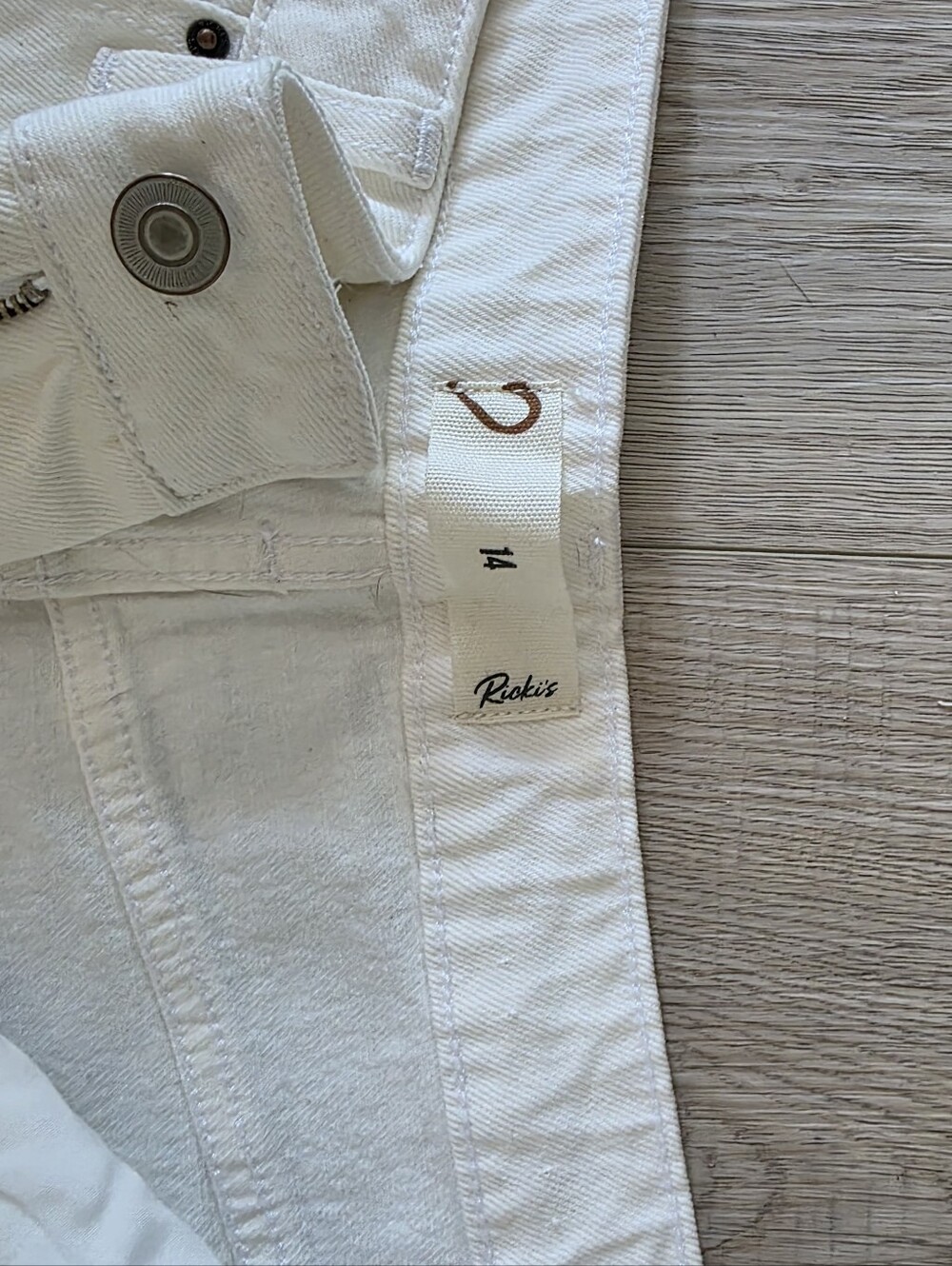 Jeans NWOT Women's Cream Color